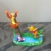 Disney Other | Disney’s Pooh, Tigger, Pigglet Swimin Hole Collectible Figurine | Color: Blue/Green | Size: Os