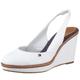 Tommy Hilfiger JENNY 2 A FW5BS01757, Damen Sandalen/Fashion-Sandalen, weiss, (WHITE 100), EU 42