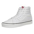 Vans Sk8-hi Lite Plus, Unisex-Erwachsene Hohe Sneakers, Weiß (Canvas/True White), 37 EU