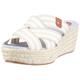 Tommy Hilfiger Emily 1 FW56813787, Damen Fashion-Sandalen, Braun (Desert Sand/White 938), EU 38