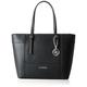 Guess Damen Delaney Medium Classic Tote handtaschen, Schwarz (Nero)