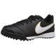 Nike Unisex-Kinder JR Tiempo Legend VI TF Fußballschuhe, Schwarz (Schwarz/Weiß/Gold), 27