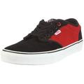 Vans M Atwood Black/True red VKC4LJV, Herren Sneaker, Schwarz (Black/True red), EU 42.5