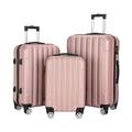 PASPRT Carry On Luggage 3 Luggage Sets Fashionable Suitcase Large Capacity Luggage Suitcase Wheeled Travel Luggage Exquisite Trolley Luggage