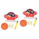 Vaguelly 2 Sets Basketball Stand Indoor Basketball Frame Indoor Basketball Games Mini Basketball Game Toy Sports Game Toys Outdoor Kid Toys Basketball Goal Toy Ball Rack Boy Plastic Child