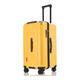 PASPRT Carry On Luggage Luggage Carry on Luggage Large Capacity Suitcases Portable Adjustable Trolley Luggage Travel Luggage Multiple Size Options (Black Yellow 30 in)