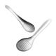 2pcs Garlic Grinder Spoon Stainless Steel Pepper Press Garlic Mincer Masher Fruits Vegetable Grater Serving Spoons for Kitchen Spices