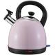 Kettles,2L Kettle Stainless Steel Cordless Tea Kettles,Fast Boil Eco Water Kettle,Bpa Free Kettles Auto Shut-Off Seamless One Liner 1500W/D vision