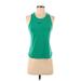 Nike Active Tank Top: Green Activewear - Women's Size Small