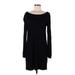 Tart Casual Dress - Sweater Dress: Black Dresses - Women's Size Medium