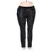 Lane Bryant Jeggings - High Rise: Black Bottoms - Women's Size 18 Plus