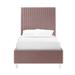 Jaxten Upholstered, Deep Channel Tufted Design Platform Bed