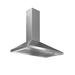 Elica 36" 600 CFM Convertible Wall Mount Range Hood in Stainless Steel in Gray | 36 W x 19.6875 D in | Wayfair EBS636SS