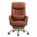 Red Barrel Studio® Executive Chair Upholstered/Metal | 50.39 H x 19.6 W x 24 D in | Wayfair 16C10097624F4F2F99F0BF1570422DEB