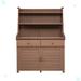 Arlmont & Co. Avalynn Potting Bench, Wood in Brown | 64.63 H x 46.83 W x 23.07 D in | Wayfair 2E9B048C9978484D81FA341532E47B9E