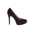 MICHAEL Michael Kors Heels: Pumps Stilleto Cocktail Party Purple Print Shoes - Women's Size 9 - Round Toe