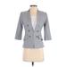 White House Black Market Blazer Jacket: Gray Jackets & Outerwear - Women's Size 00 Petite