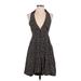 Free People Casual Dress - Wrap: Black Hearts Dresses - Women's Size X-Small