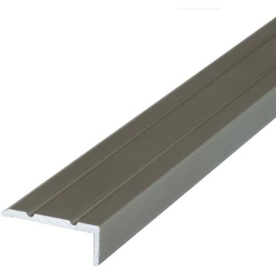 Dalsys - Treppenkantenprofil selbstklebend - 135cm x 25mm x 10mm Champagner