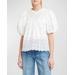 Aviana Broderie Anglaise Balloon-sleeve Top