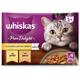 Whiskas - pure delight carne in gelatina 4X85 gr gusto pollo e tacchino