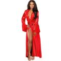Women's Party Ultra Sexy Robes for Lace Split Party Date
