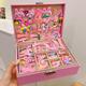 Korean Version Of Children's Pink Hair Accessories Gift Box Set Girl Princess Hair Card Girl Headwear Baby Jewelry Birthday