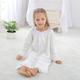 Kids Girls' Loungewear Long Sleeve White Ivory Pink Solid Color Spring Fall Active Home 7-13 Years