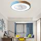 LED Ceiling Fans with lights Dimmable with Remote Contral 20 Flush Mount Ceiling Lamp Acrylic Lampshade Chandelier Bedroom Living Room