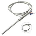 K-type High Temperature -100~1250 Degree Thermocouple 50mm Probe Sensor 1.5M