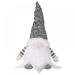 Lighted Christmas Gnome Doll Sequins Hat Swedish Tomte Doll with Light Plush Elf Toy Christmas Faceless Doll for Holiday Present Tabletop Home Xmas Ornaments