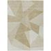 Addison Rugs Chantille ACN636 Beige 8 x 10 Indoor Outdoor Area Rug Easy Clean Machine Washable Non Shedding Bedroom Living Room Dining Room Kitchen Patio Rug