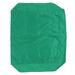 Green Sandbox Cover Square Sandbox Pool Protective Cover Sandbox Canopy with Drawstring 120X120cm