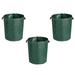 3Pcs Practical Household Folding Litter Storage Bags for Straw Grass Leaves