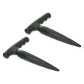 2 Pcs Garden Seeder Hole Punch PP Soil Digger Digging Machines Sownfall Seeds Plastic Puncher Garden Planting Tool