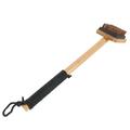 Oven Cleaning Brush Portable Charcoal Grill Bbq Bristle Free for Accessories Bamboo Coconut Palm Shell