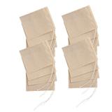 300Pcs Tea Filter Bags Tea Bag With Drawstring Tea Bags For Loose Leaf Tea Safety& Natural Material Empty Tea Bags