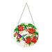 Labakihah Colorful Hummingbird Pendants Decorate Home Garden Decorations Beautiful and Beautiful Colorful Hummingbird Pattern Decoration Pendants Christmas Decorations Christmas Ornaments