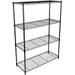 Simple Deluxe 4-Tier Heavy Duty Storage Shelving Unit Black 36Lx14Wx54H inch 1 Pack