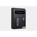 313 cu ft. Wall Mount Drop Box Security Safe Locker with Electronic Lock Black