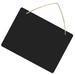 2pcs Hanging Blackboards Small Chalkboards with Ropes Erasable Write on Chalkboards Shop Store Board Signs Style 2