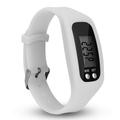 Stainless Steel Watch Waterproof Sports Calories Wrist Straps Tracking Device Child Fitness White