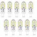 Kcvv - 10X G4 Ampoule led 2W led Bulb 12 smd 2835LEDs Blanc Froid 6000K Ampoule Lampe 200LM