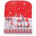 NUOLUX Christmas Chair Covers Christmas Dining Stool Decoration Festival Party Supplies