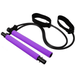 Portable Pilates Bar kit Pilates Stick Yoga Fitness Gymstick - Purple