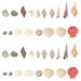 Aestechtic Room Decor Interior Decorations for House DIY Conch Craft Wind Chime White Shell Travel