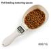 ELES Pet food scale electronic measuring tool dog cat feeding spoon kitchen scale digital display 250ml