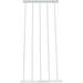 BX12 Baby Gate Extension - Fits Safety Gates - 12.5 Inch Wide Dog Gate Extension - White