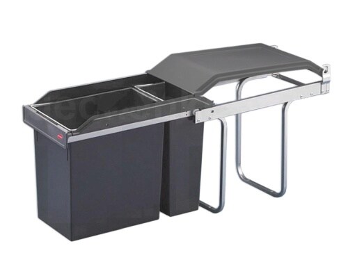 Hailo Abfallsammler 3650111 TA Swing A Tandem 24 + 7.5 Liter Image