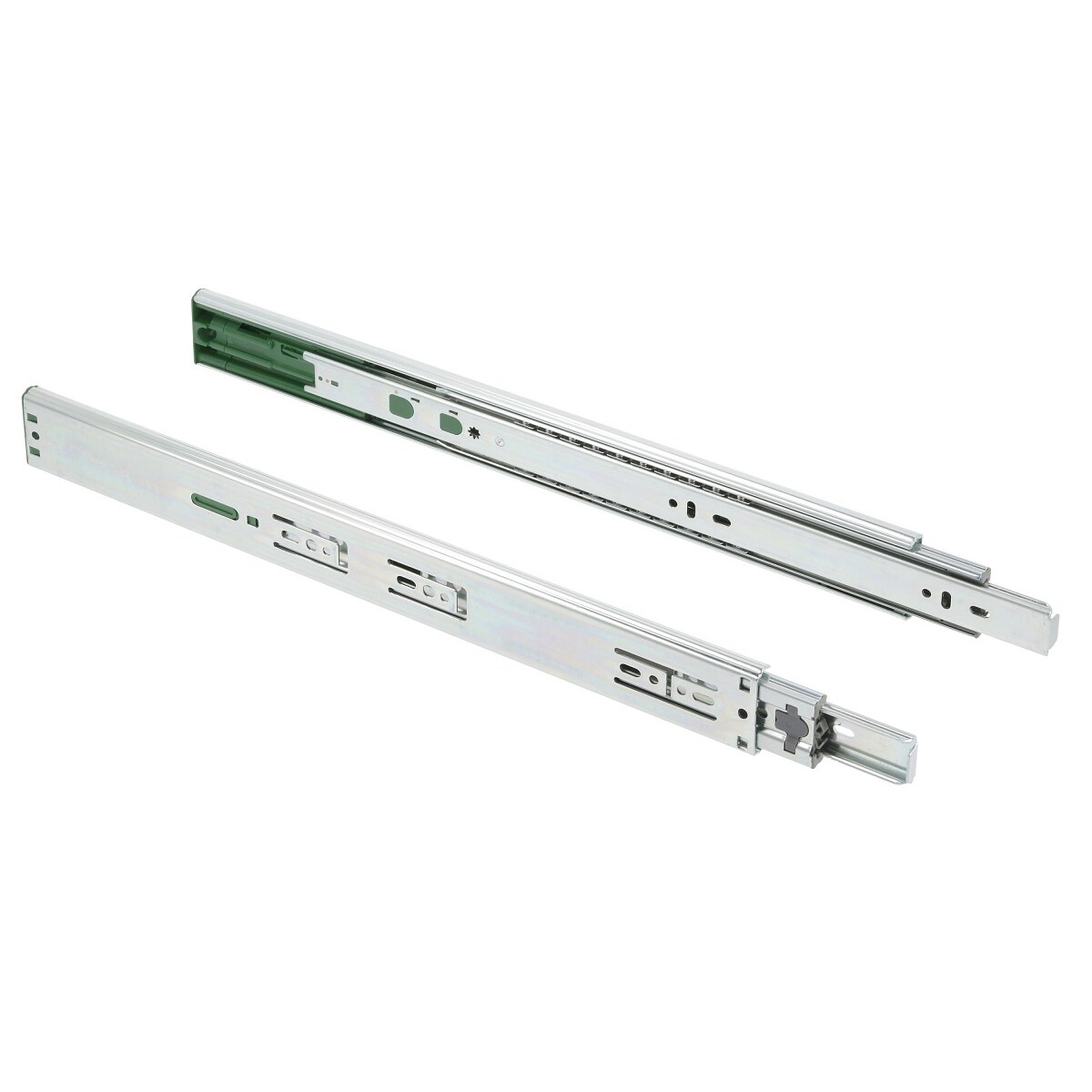 MS Beschläge 1 Paar Vollauszugsführungen Schubladenauszug Push to Open Soft Close 350mm Image